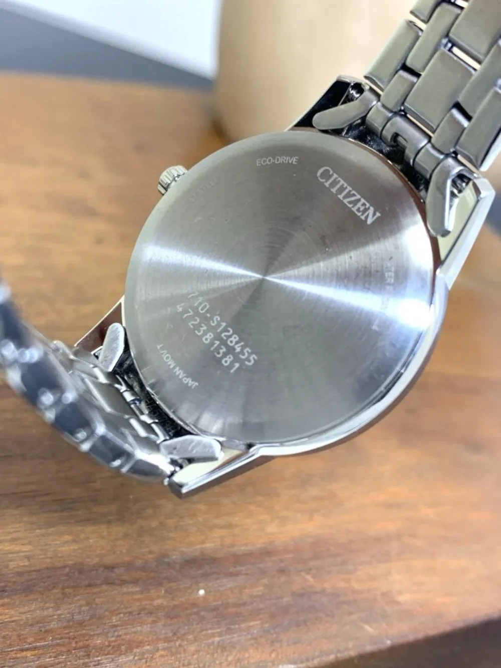 Citizen Women's Watch FE1240-57L Eco Drive Blue Dial Gemmed Silver Steel 29mm